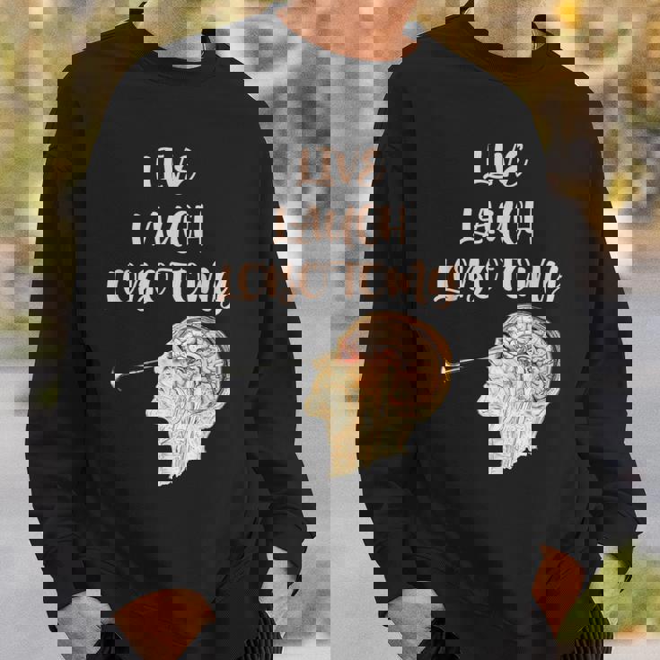 ライブ・ラフ・ロボトミー スウェットシャツ 彼への贈り物