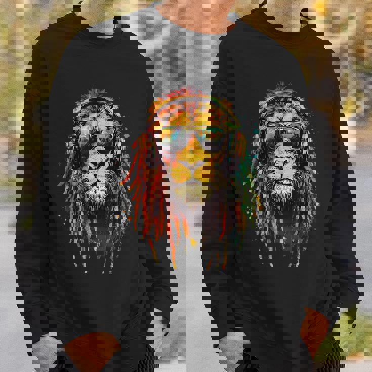 ラスタ・レゲエ Dj ユダのライオン・ラスタファリアン・ルーツ ジャマイカ スウェットシャツ 彼への贈り物