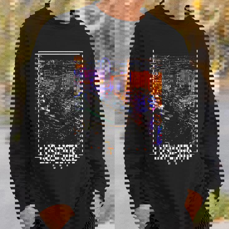 ラスベガス 夜のネバダスカイライン お土産 ラスベガス スウェットシャツ 彼への贈り物