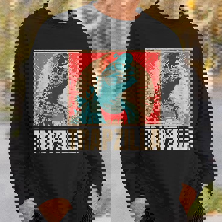 ラップトラップ 音楽 面白い ラッパー 映画好き スウェットシャツ 彼への贈り物