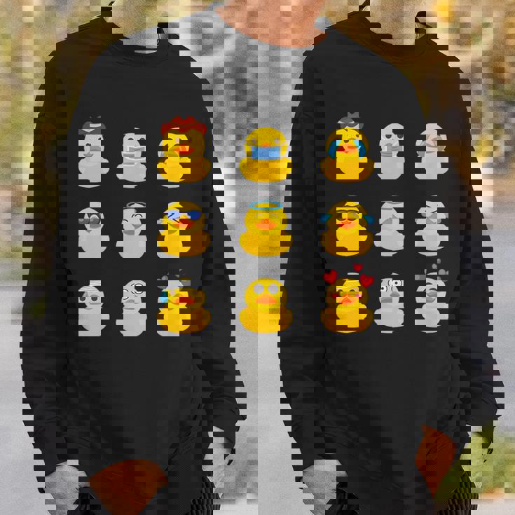 ラバーアヒル、きしむアヒル、ナインバスダック、ラバーアヒル スウェットシャツ 彼への贈り物