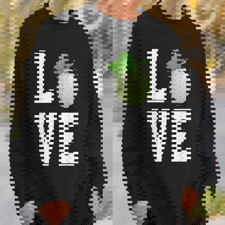 ラブカンタロープ メロン アウトフィット マスクメロン スウェットシャツ 彼への贈り物