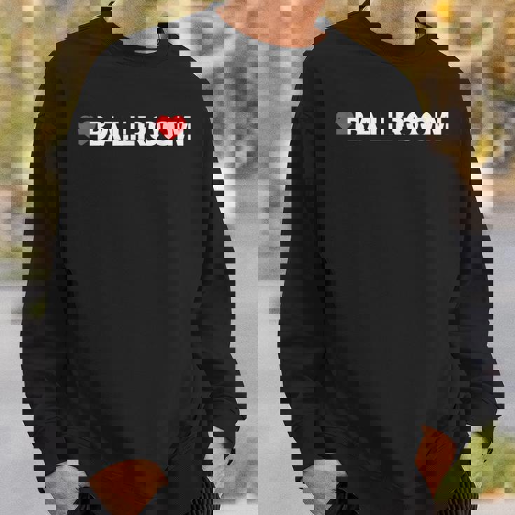 ラブボールルーム-ハート スウェットシャツ 彼への贈り物