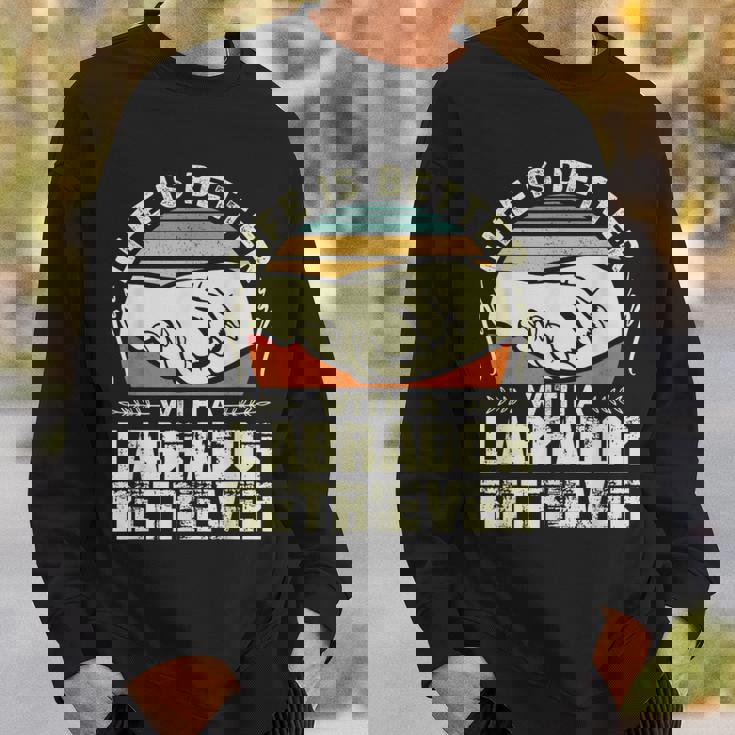 ラブラドール レトリバー シャツ メンズ レディース 犬 ママ 犬好き スウェットシャツ 彼への贈り物