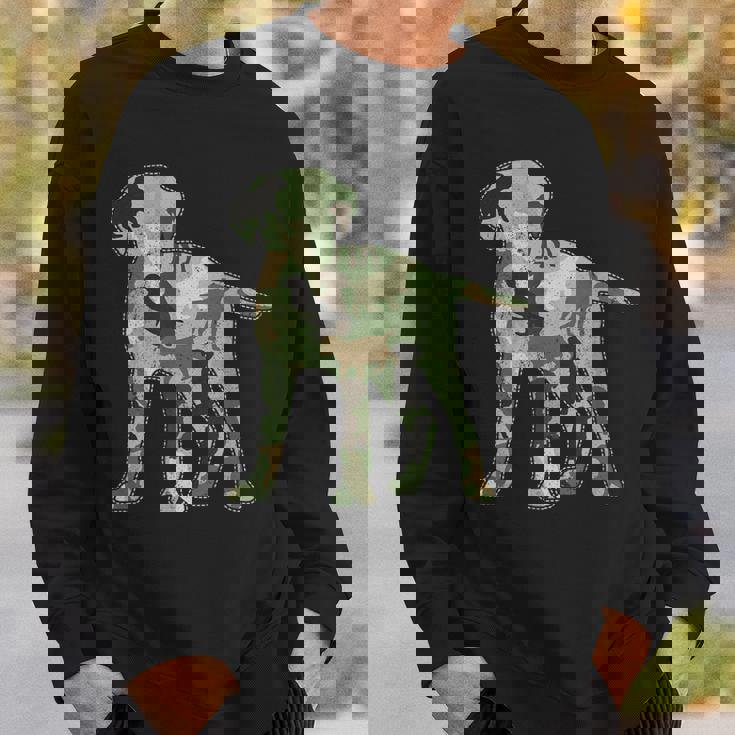 ラブラドール 迷彩 スウェットシャツ 彼への贈り物