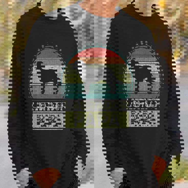 ラブラドール・パパ 父の日 ラブラドール・レトリーバー スウェットシャツ 彼への贈り物