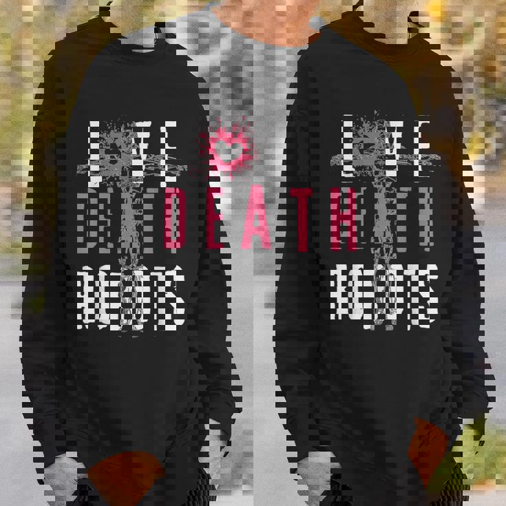 ラブ・デス・ロボット スウェットシャツ 彼への贈り物