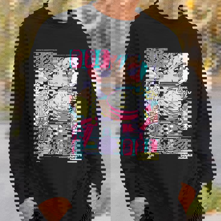 ラーメン屋日本のアニメ・マンガ・コミックパネルaporwave スウェットシャツ 彼への贈り物