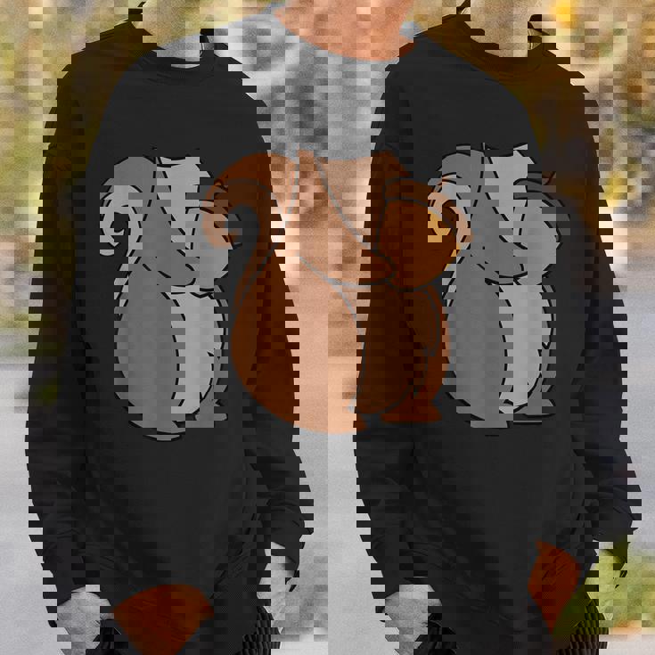 リスのコスチューム ラストミニッツのコスチューム リス スウェットシャツ 彼への贈り物