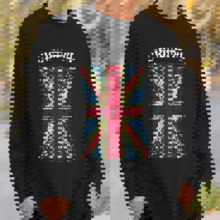 リバプール ギフト リバプール イングランド グレートブリテン スウェットシャツ 彼への贈り物