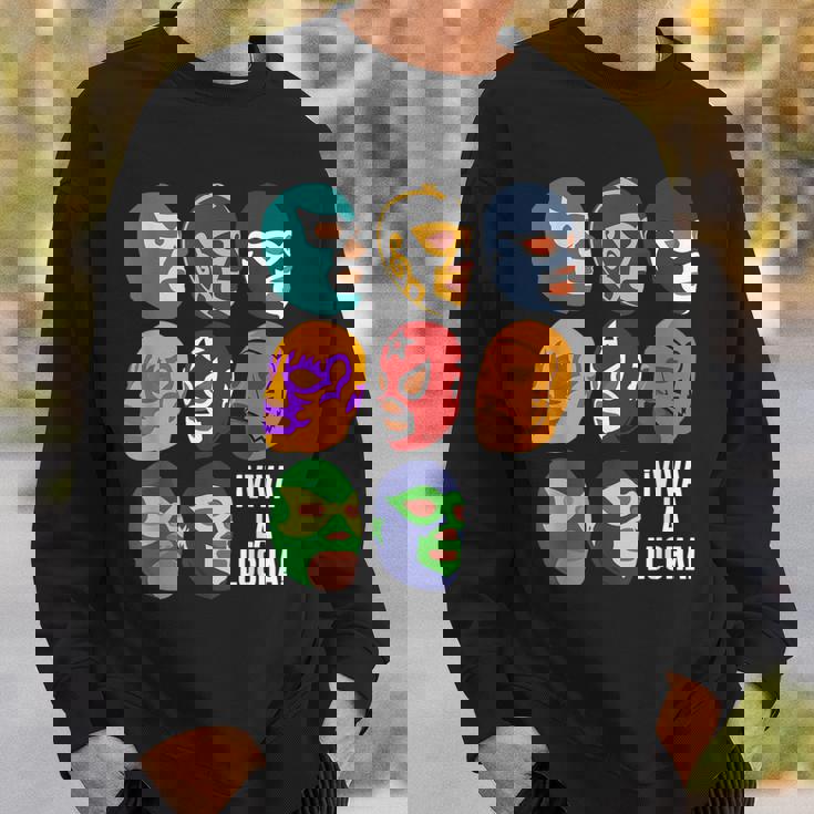 ルチャ・リブレ「ビバ・ラ・ルチャ！」 スウェットシャツ 彼への贈り物