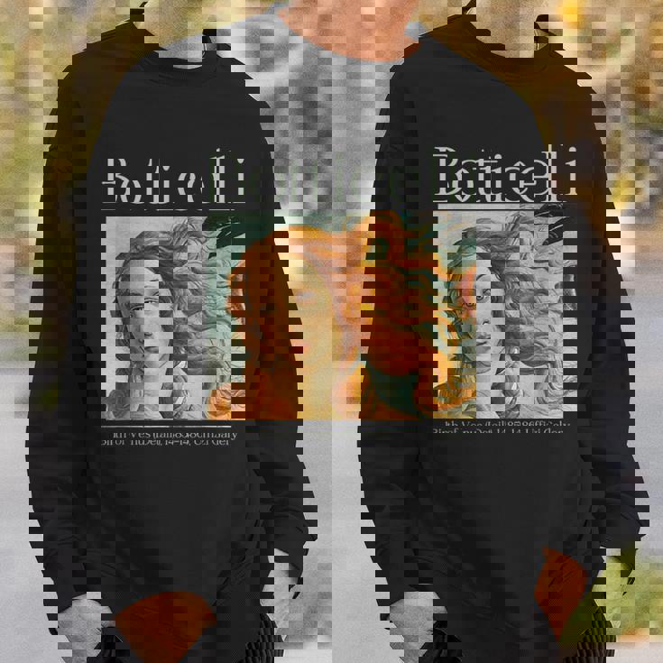 ルネッサンス美的ボッティチェリ ヴィーナスの誕生 アートデザイン スウェットシャツ 彼への贈り物