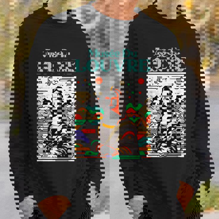 ルーヴル美術館 アールデコ モナリザ スウェットシャツ 彼への贈り物