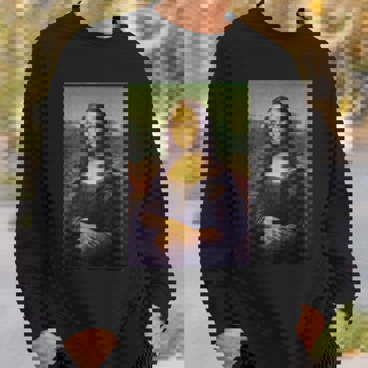 レオナルド・ダ・ヴィンチによるモナ・リザ スウェットシャツ 彼への贈り物