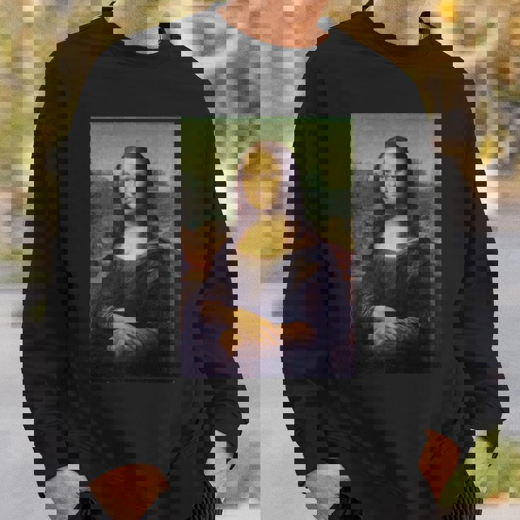 レオナルド・ダ・ヴィンチのモナリザ 長袖tシャツ スウェットシャツ 彼への贈り物