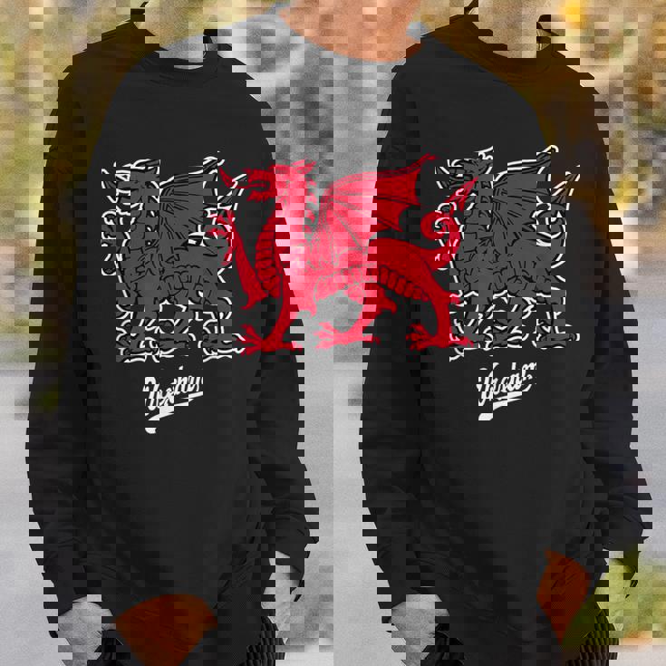 レクサム ウェールズドラゴン 小台本 スウェットシャツ 彼への贈り物