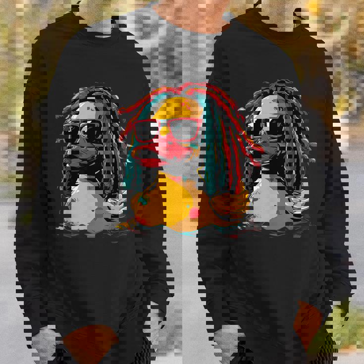 レゲエ ラバー アヒル ゴム アヒルの子 ジャマイカ ジャマイカ ルーツ スウェットシャツ 彼への贈り物