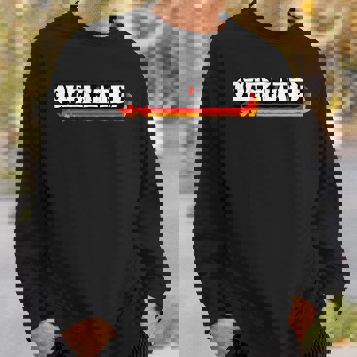 レトロ オーバーランド スウェットシャツ 彼への贈り物