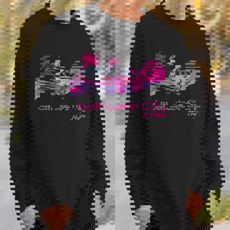 レトロ ソルトレイクシティ ユタ スウェットシャツ 彼への贈り物
