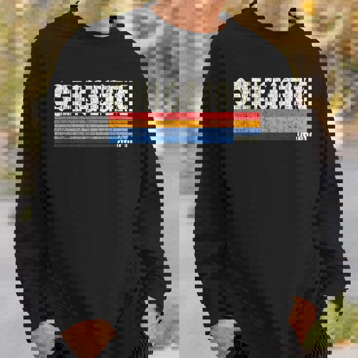 レトロ ヴィンテージ 70年代 80年代風 茅ヶ崎 日本 スウェットシャツ 彼への贈り物