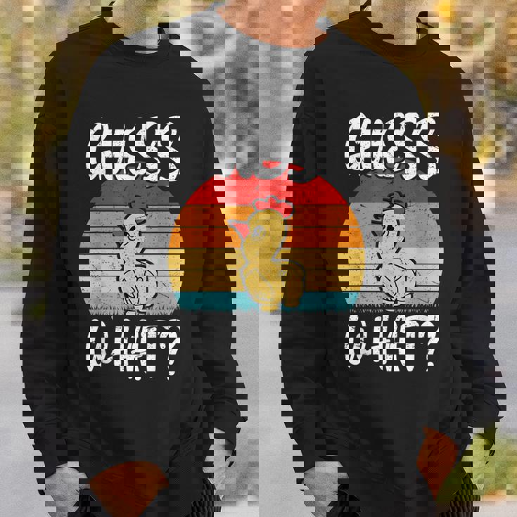 レトロ ヴィンテージ Guess What チキンバット スウェットシャツ 彼への贈り物