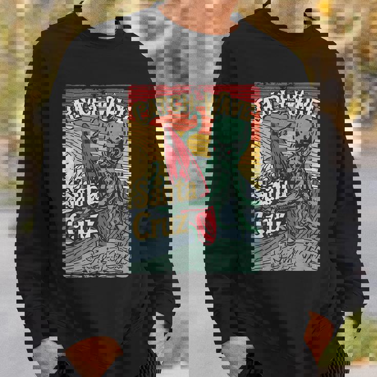 レトロ ヴィンテージ サーフ クラブ オクトパス Ca サンタクルーズ スウェットシャツ 彼への贈り物