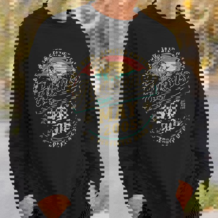 レトロな20歳の男性向け誕生日プレゼント 2005年5月 20歳 スウェットシャツ 彼への贈り物