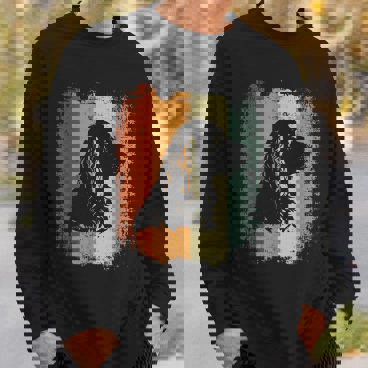 レトロなデザインのアメリカンコッカースパニエルドッグ スウェットシャツ 彼への贈り物