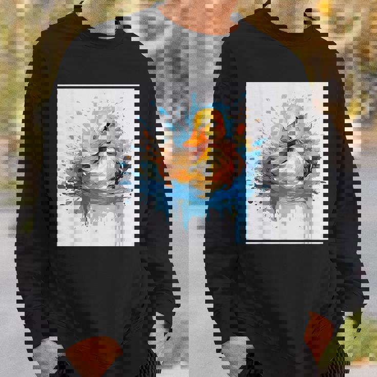 レトロアヒル スウェットシャツ 彼への贈り物