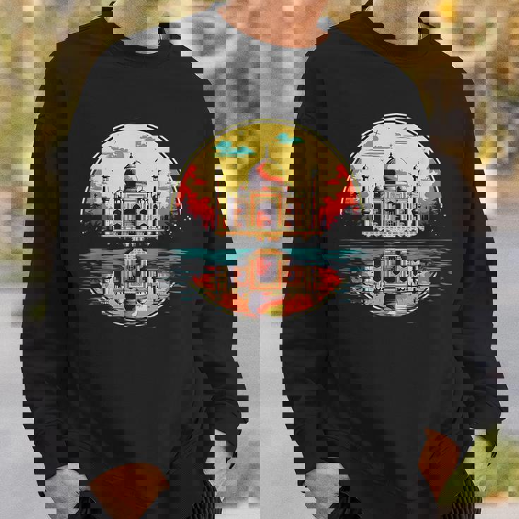 レトロスタイルのタージマハル。 スウェットシャツ 彼への贈り物