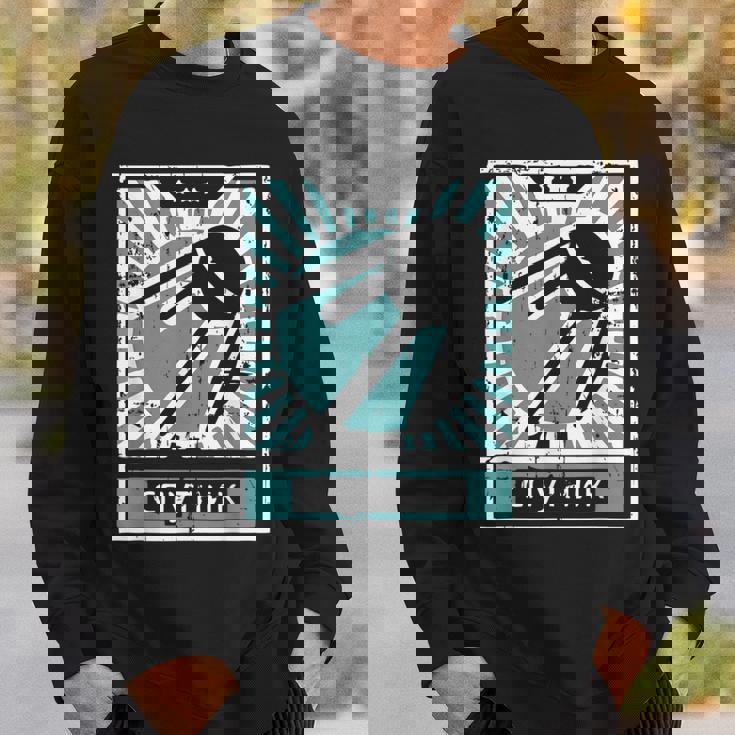 レトロソビエトプロパガンダスプートニクソ連ロシア語 スウェットシャツ 彼への贈り物