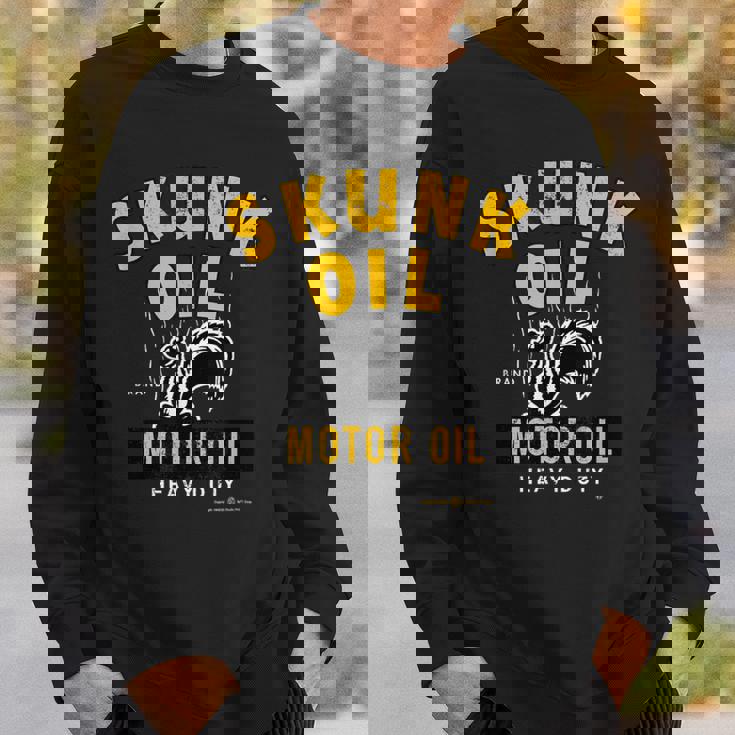 レトロヴィンテージ スカンクオイル モーターオイル スウェットシャツ 彼への贈り物