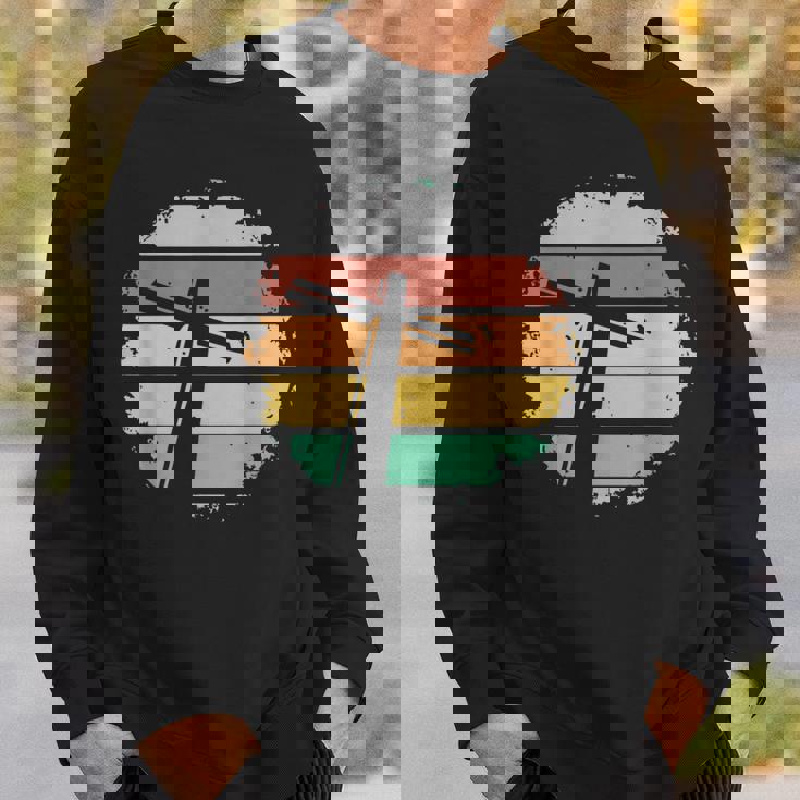 レトロ・ヴィンテージ・クロスデザイン・ジーザス スウェットシャツ 彼への贈り物