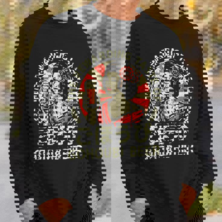 レトロ日本ビール 昭和ヴィンテージ 昭和 少女漢字 スウェットシャツ 彼への贈り物