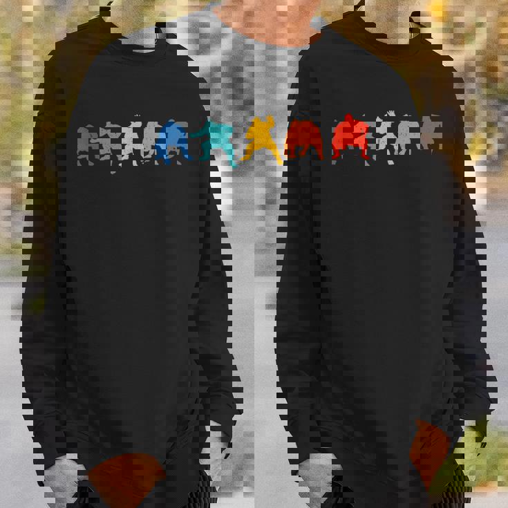 レトロ相撲ファイターズ スウェットシャツ 彼への贈り物