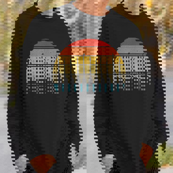 ロックピッキングレトロサンセット ロックピッカーとロックスミス スウェットシャツ 彼への贈り物