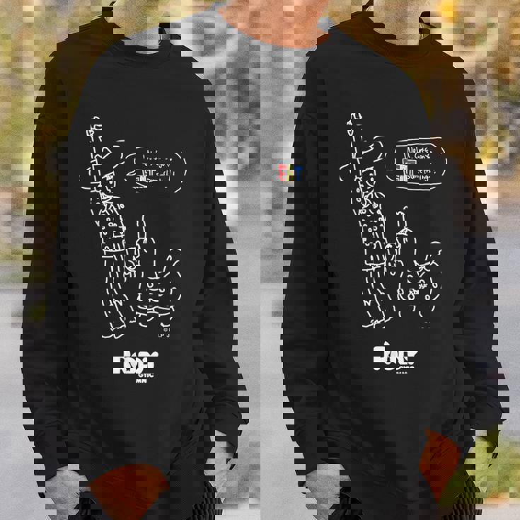 ロディ（コミックアートwh） スウェットシャツ 彼への贈り物