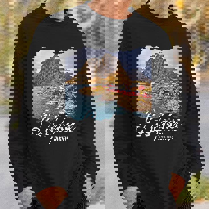 ロフォーテン諸島ノルウェーお土産ロフォーテン 長袖tシャツ スウェットシャツ 彼への贈り物
