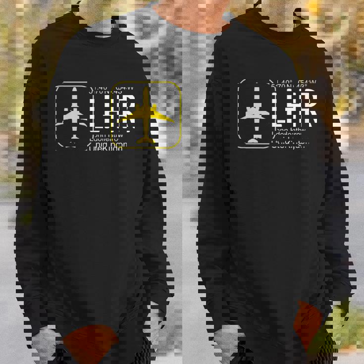 ロンドンヒースロー国際空港 スウェットシャツ 彼への贈り物