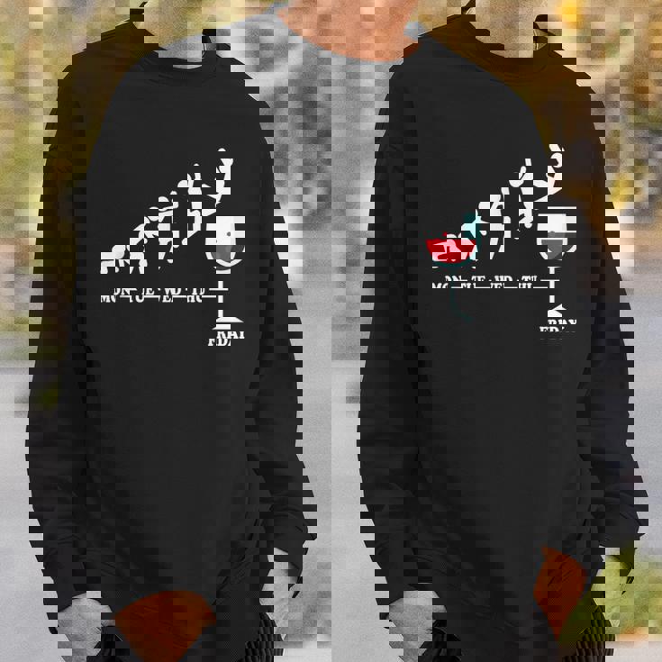 ワインフライデー ワインウィーク ウィークエンド ワイン好き スウェットシャツ 彼への贈り物