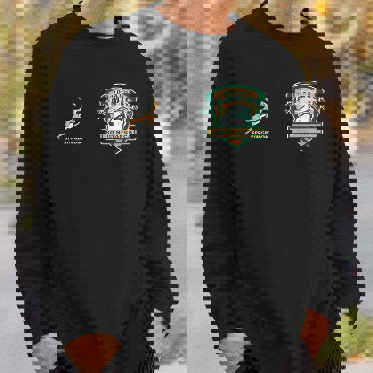 ワールドチャンピオンpringbok Bokke 南アフリカ ラグビー スウェットシャツ 彼への贈り物