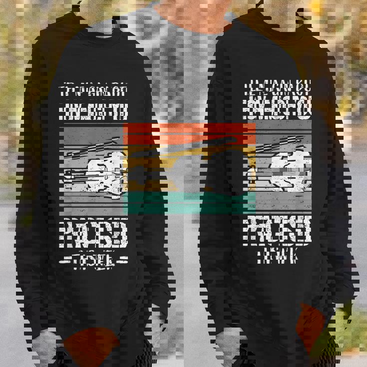 ヴァイオリンプレーヤーヴァイオリン スウェットシャツ 彼への贈り物