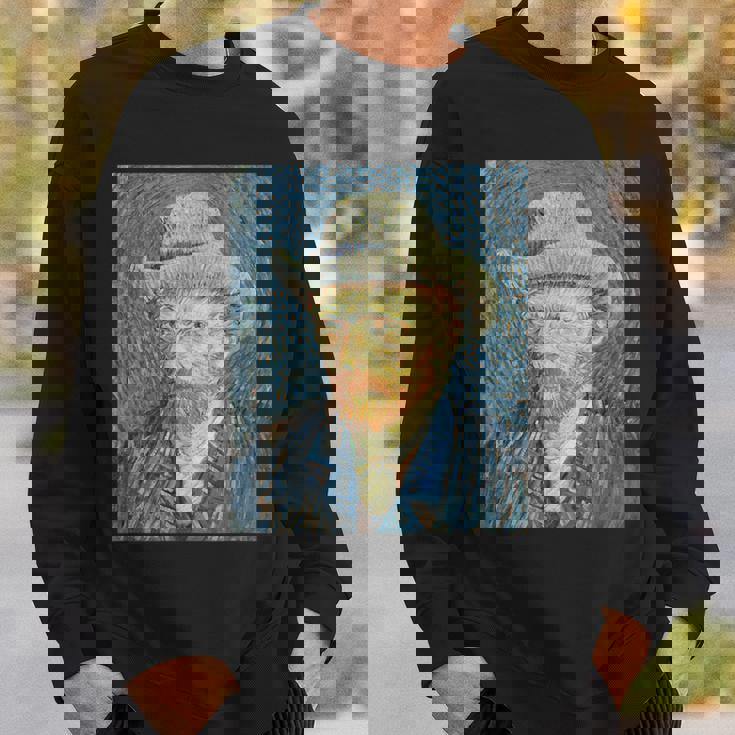 ヴァンゴッホ自画像＃3芸術家のための芸術 スウェットシャツ 彼への贈り物