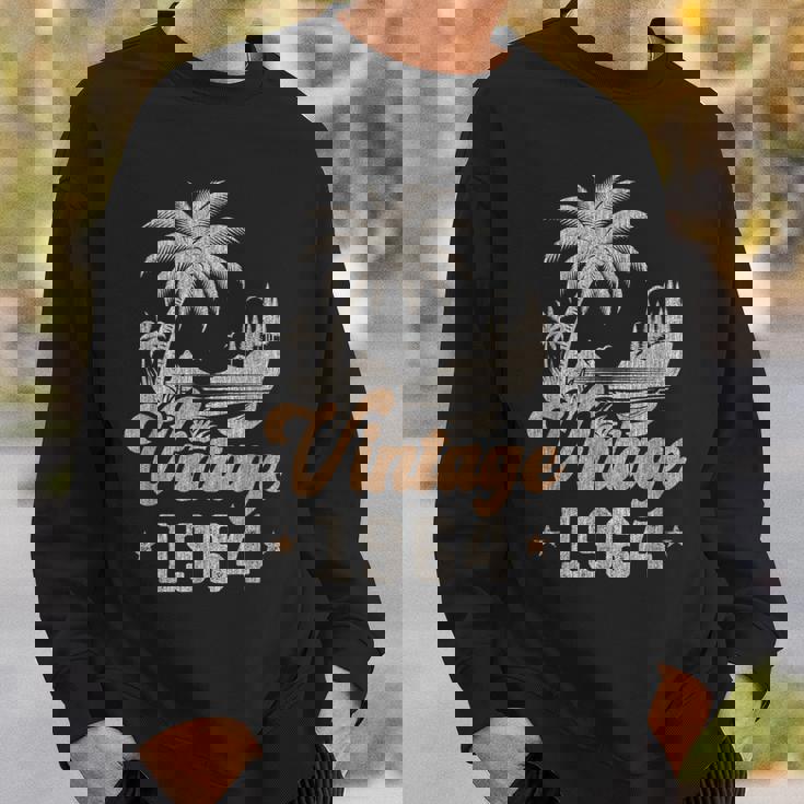 ヴィンテージ 1964 誕生日 61歳 ヤシの木 スウェットシャツ 彼への贈り物