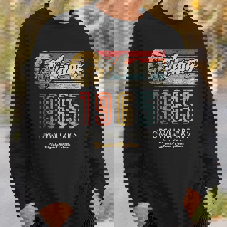 ヴィンテージ 1965 オリジナルパーツ パームス 60歳の誕生日 スウェットシャツ 彼への贈り物