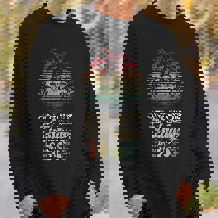 ヴィンテージ 1965年 誕生日 60歳 ヤシの木 レトロ スウェットシャツ 彼への贈り物