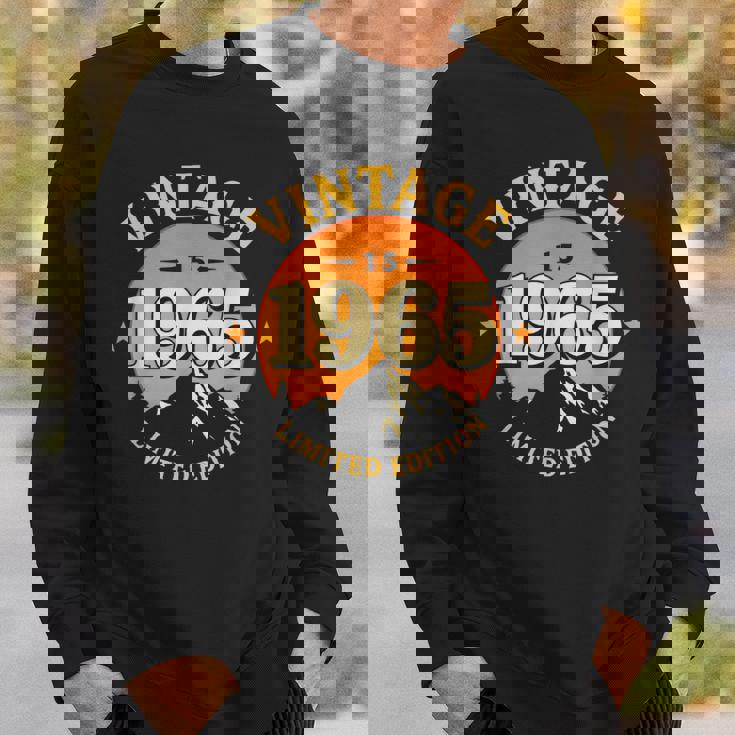 ヴィンテージ 1965年生まれ限定版 男女 誕生日 スウェットシャツ 彼への贈り物