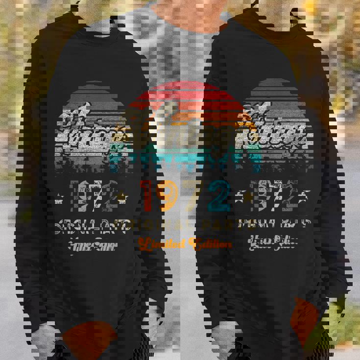 ヴィンテージ 1972 バースデー 53年限定品 スウェットシャツ 彼への贈り物