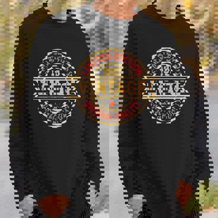 ヴィンテージ 1982 メンズ 限定版 Bday 1982 誕生日 スウェットシャツ 彼への贈り物