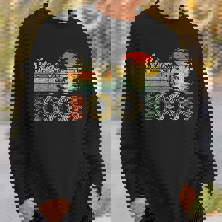 ヴィンテージ 2005 Born In 2005 20歳の誕生日プレゼント 20歳 スウェットシャツ 彼への贈り物